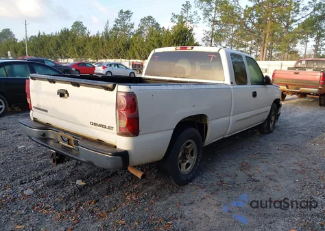 2003 Chevrolet Silverado 1500 Ls из США, поврежденный, VIN 2GCEC19T931309216